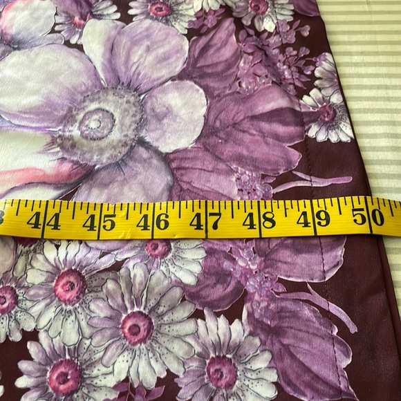 Vintage Giorgie Girl 70’s Long Purple Floral Boho Hippie Dress, Size M - Picture 15 of 16